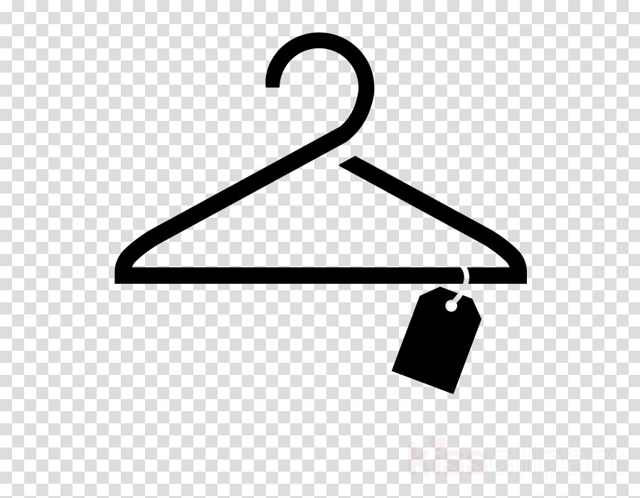 Clothes Hanger Line Triangle Logo Font Clipart Clothes Hanger