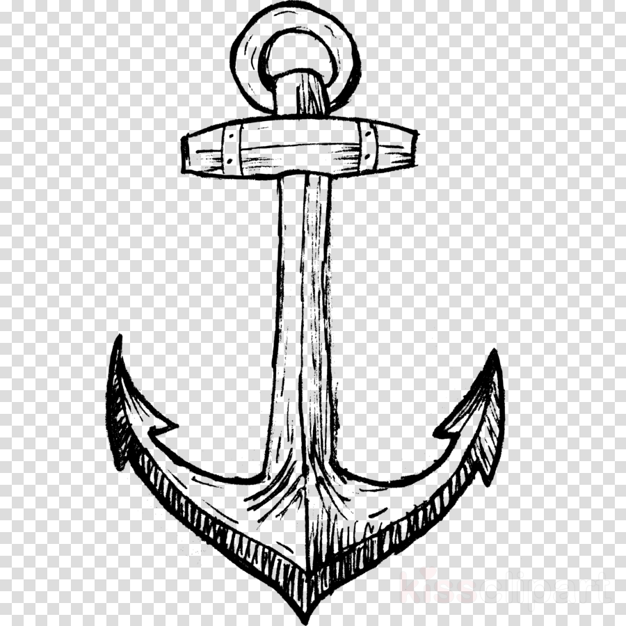 Anchor Symbol Clip Art Line Art Black And White Clipart Anchor Symbol Line Art Transparent Clip Art
