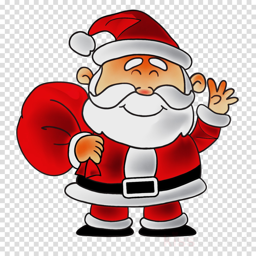 Santa Claus Clipart Cartoon Santa Claus Fictional Character