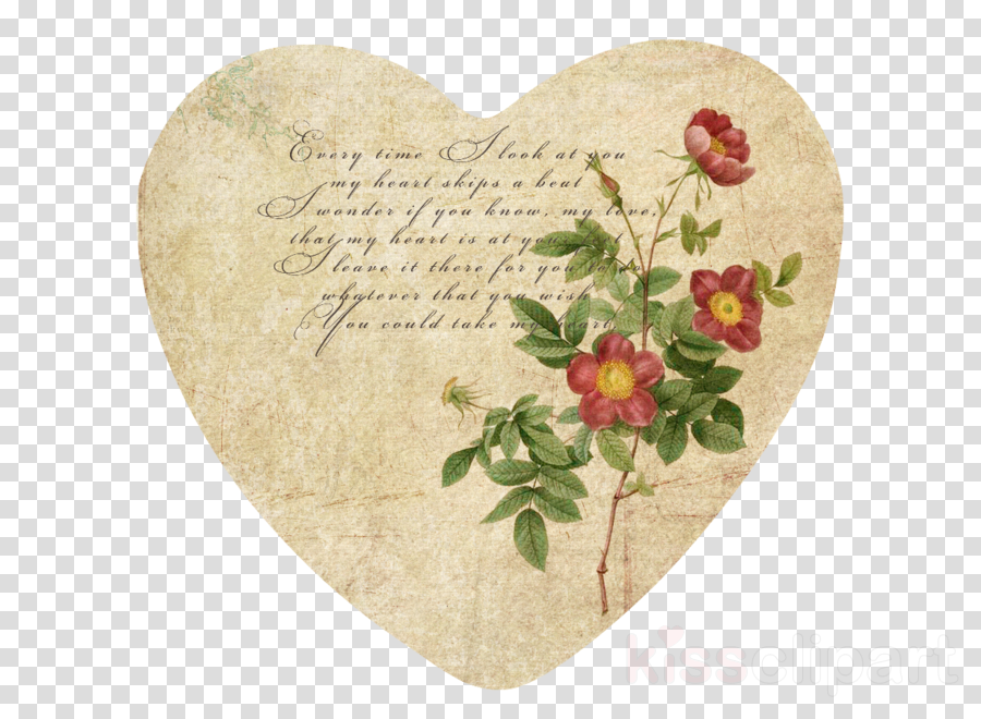 Rose clipart - Heart, Flower, Plant, transparent clip art