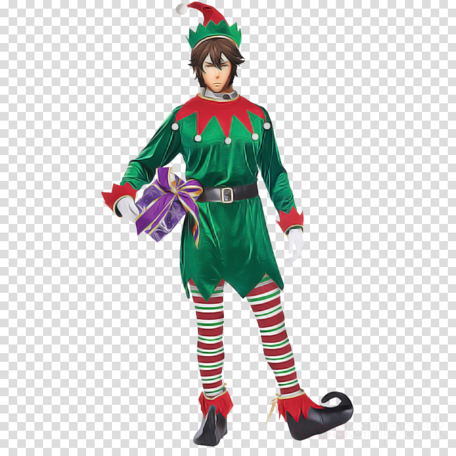Christmas Elf Clipart Costume Christmas Elf Costume Accessory Transparent Clip Art