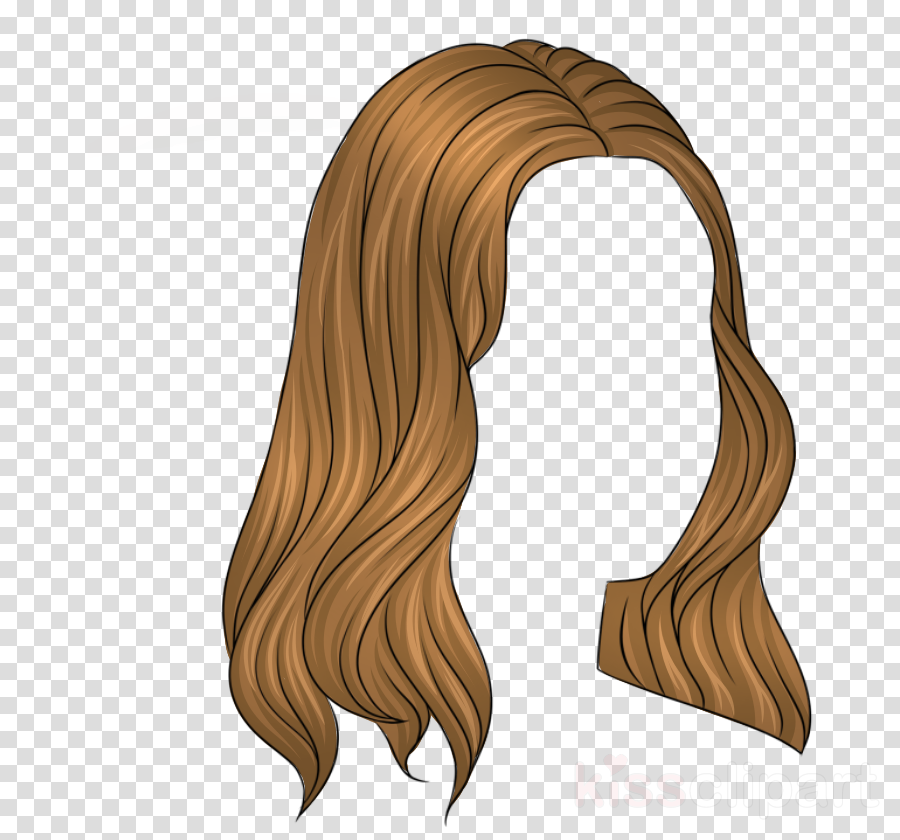 Hair Brown Wig Brown Hair Long Hair Clipart Hair Brown Wig Transparent Clip Art