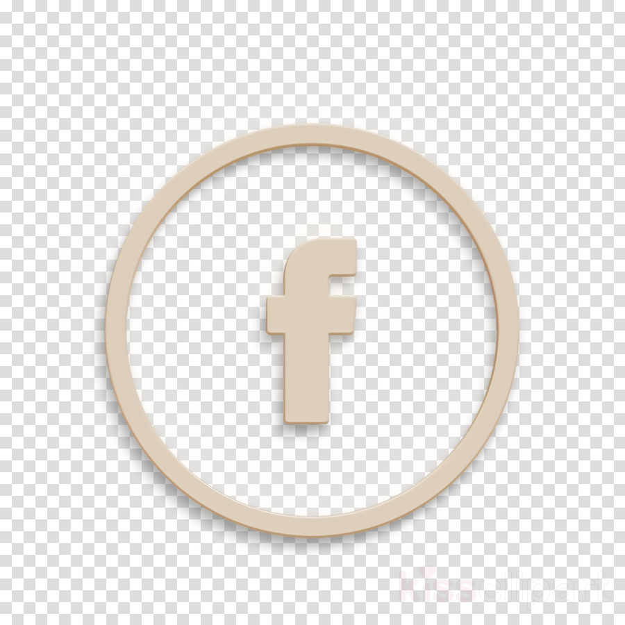 Asset Icon Black Icon Facebook Icon Clipart Symbol Beige