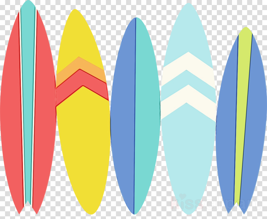 Surfboard Surfing Equipment Symmetry Pattern Logo Clipart