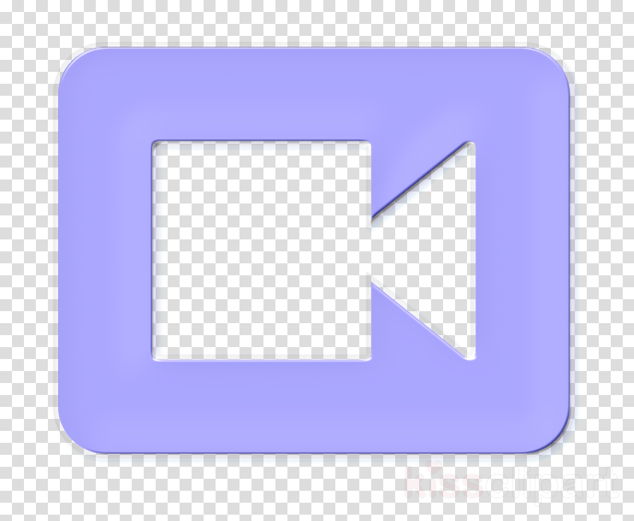 Hangout Icon Video Icon Clipart Purple Violet Lavender Transparent Clip Art