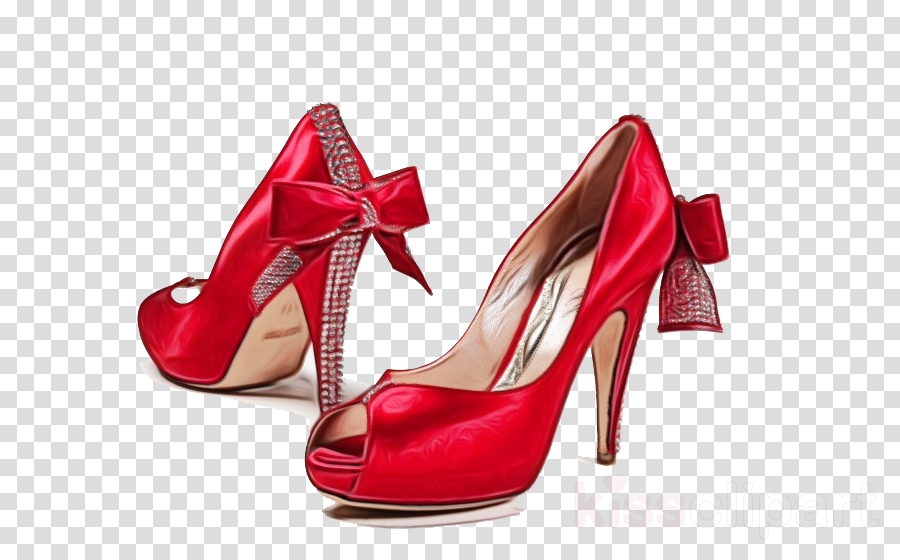 footwear high heels red basic pump shoe