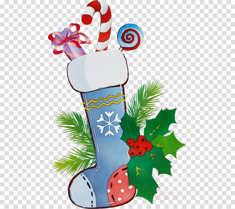 Download Christmas stocking Transparent png clipart, free unlimited downloa...