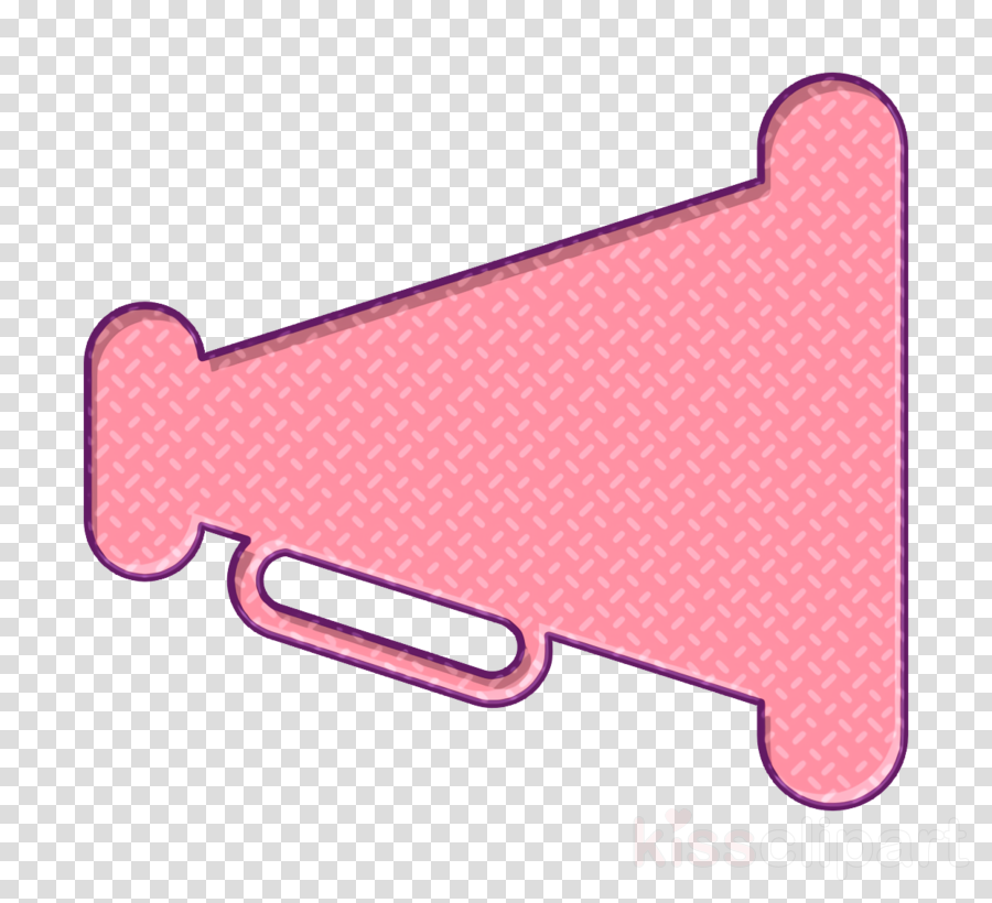 Megaphone Icon Shout Icon Essential Compilation Icon Clipart Pink Transparent Clip Art