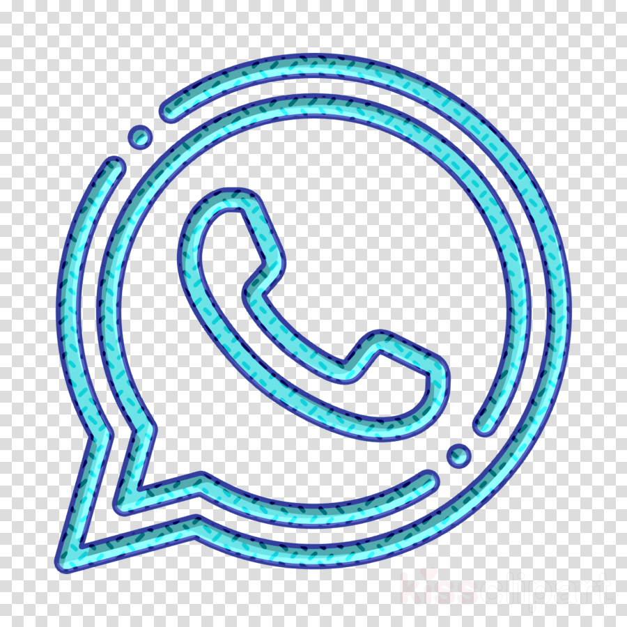 Whatsapp Icon Social Media Icon Clipart Line Symbol Circle Transparent Clip Art