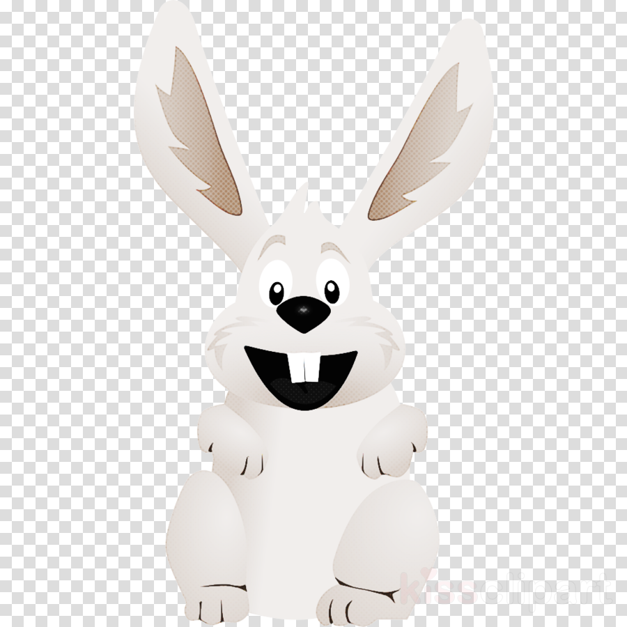 Download Easter bunny clipart - White, Cartoon, Rabbit, transparent ...