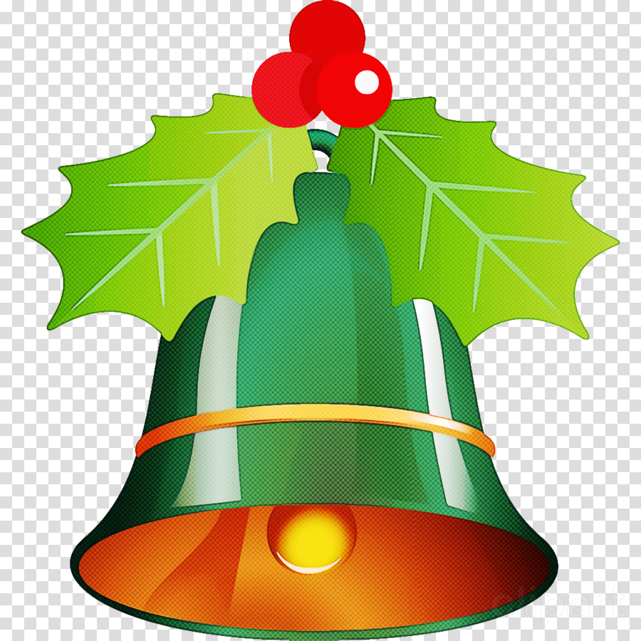 Download Jingle Bells Christmas Bells Bells Clipart Bell Holly Green Transparent Clip Art