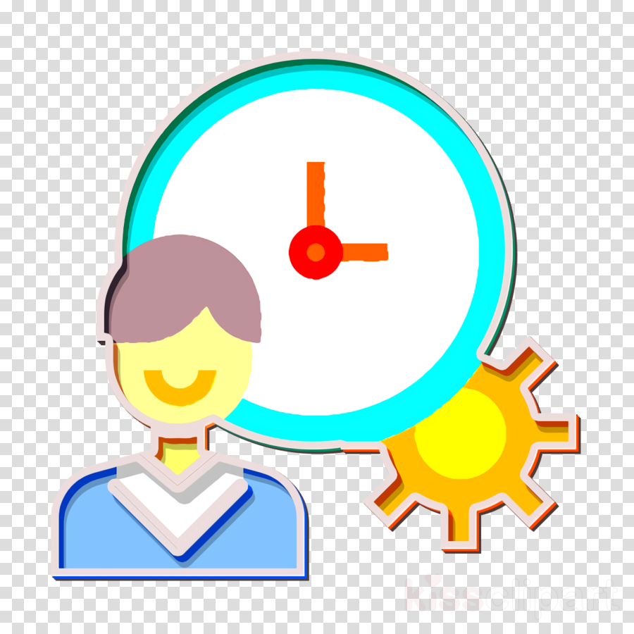 Time management icon Clock icon Management icon