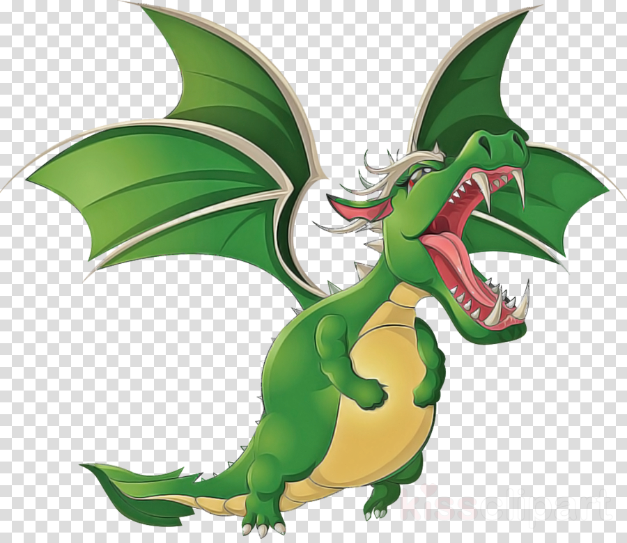 Dragon clipart - Dragon, Cartoon, Green, transparent clip art