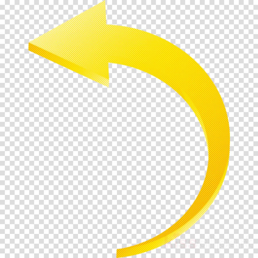 Clipart Arrow Yellow - Gudang Gambar Vector PNG