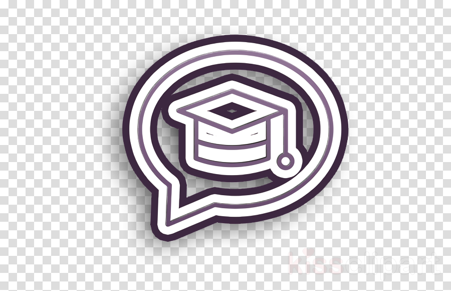 Mortarboard Icon Chat Icon School Icon Clipart Logo Labyrinth Circle Transparent Clip Art