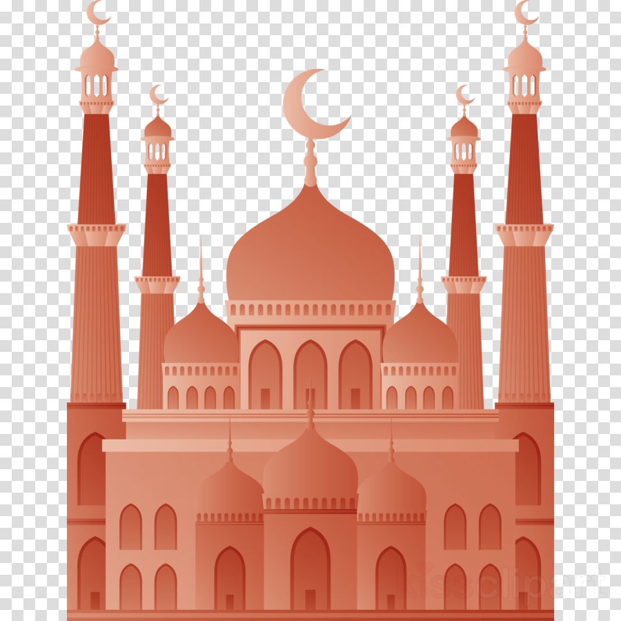Mosque Ramadan Kareem Clipart Landmark Mosque Place Of Worship Transparent Clip Art