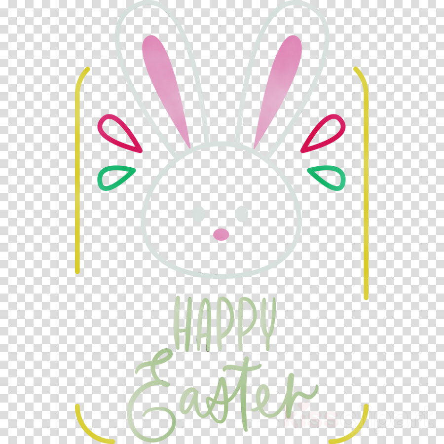 Download Easter bunny clipart - Pink, Easter Bunny, Rabbit ...
