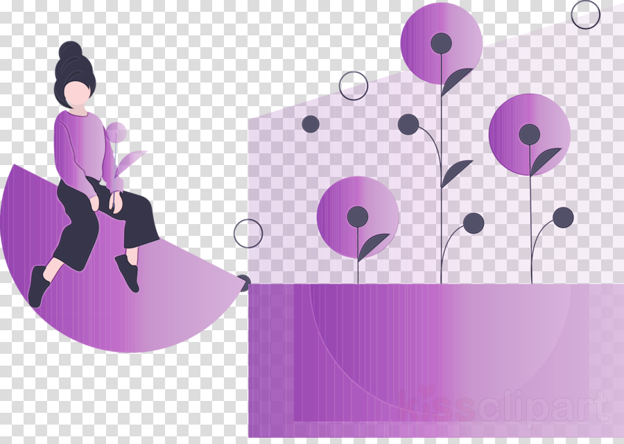 violet purple pink animation circle