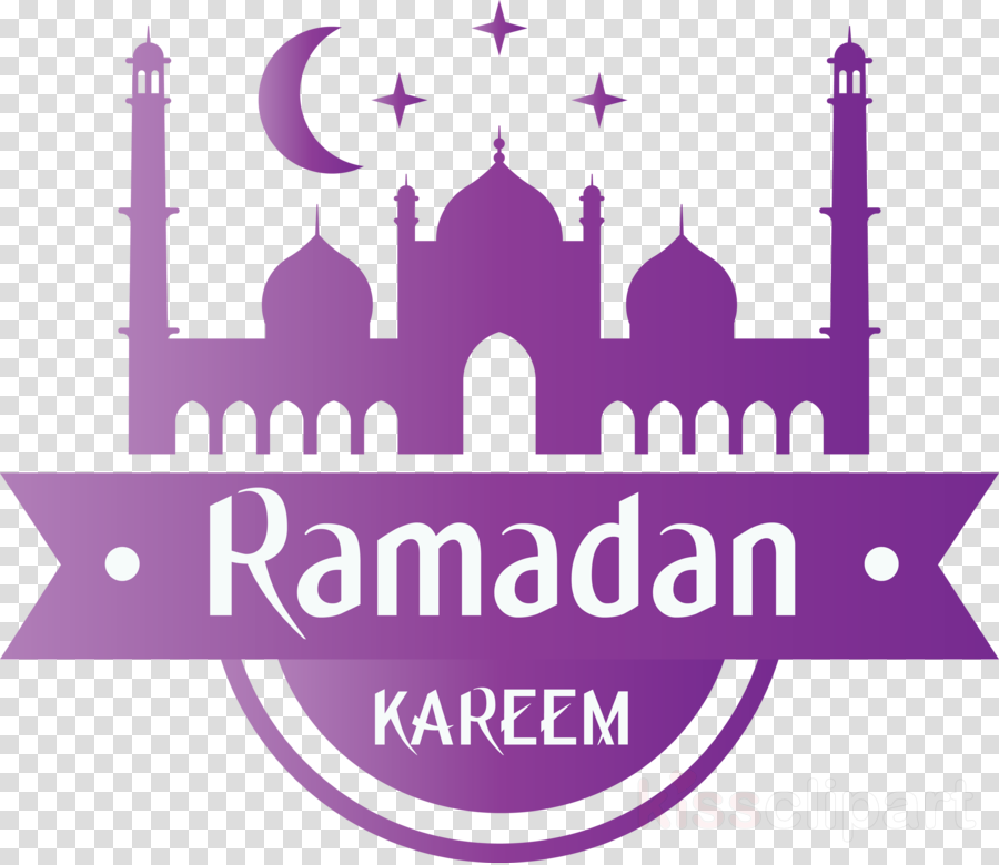 Ramadan Kareem Ramadan Mubarak Clipart Logo Purple Violet Transparent Clip Art