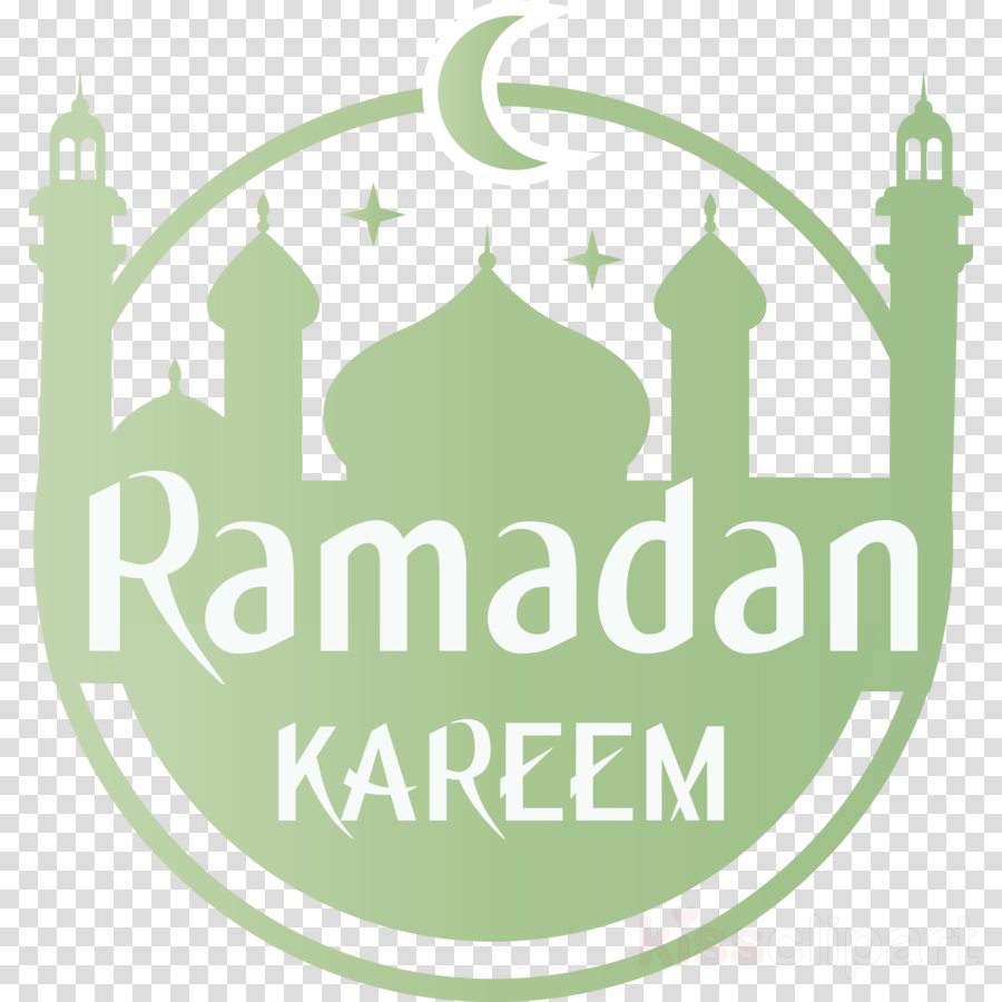 Ramadan Kareem Ramadan Mubarak Clipart Green Logo Label Transparent Clip Art