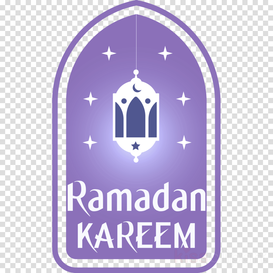 Ramadan Kareem Ramadan Mubarak Clipart Purple Violet Logo Transparent Clip Art