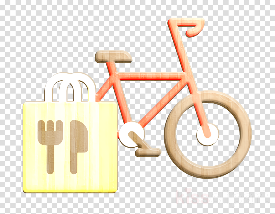 Bike icon Food Delivery icon Bicycle icon
