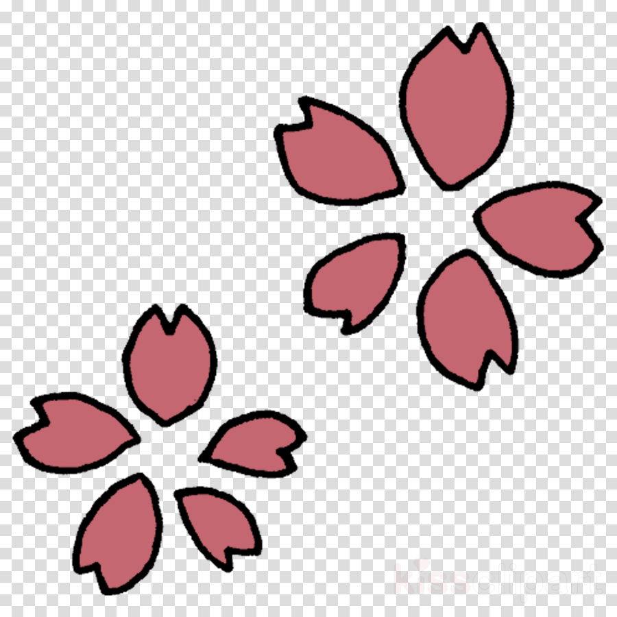 Cherry Blossom Clipart Sakura Girl Japan Project Transparent Clip Art