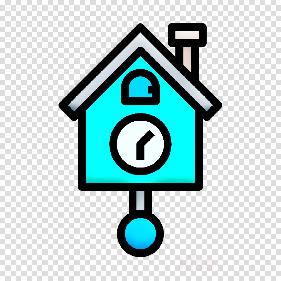 Home Decoration Icon Cuckoo Clock Icon Time And Date Icon Clipart Free Royaltyfree Flat Design Transparent Clip Art