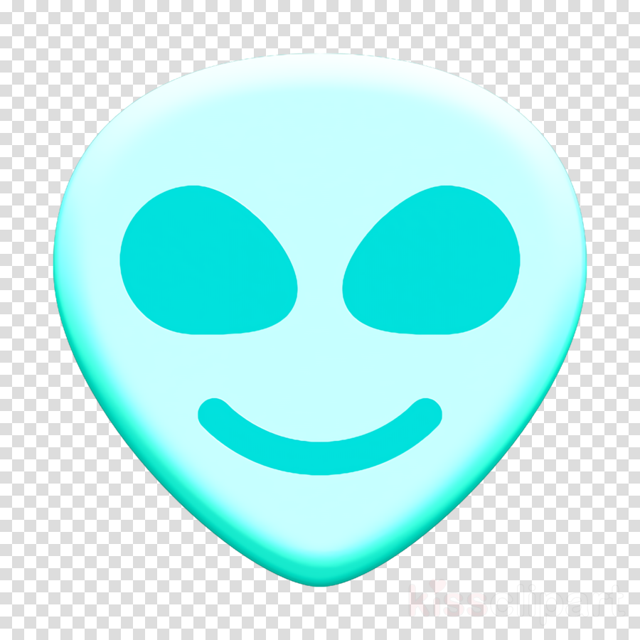 Smiley and people icon Alien icon