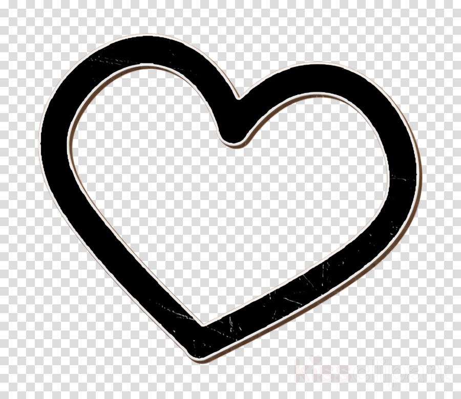 Love Icon Hand Drawn Icon Heart Hand Drawn Symbol Outline Icon Clipart Heart Symbol Drawing Transparent Clip Art