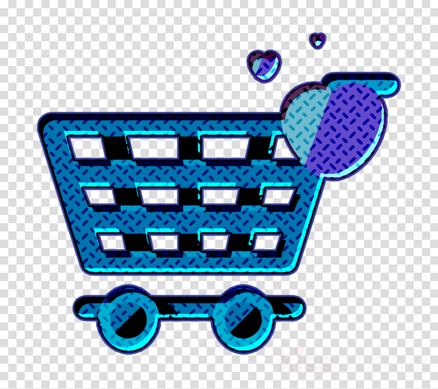 Supermarket icon Shopping cart icon Finance icon