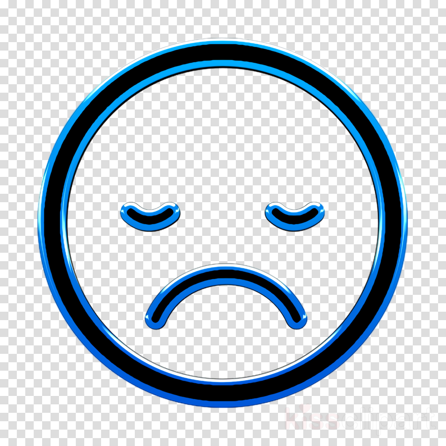 interface icon Sad sleepy emoticon face square icon Emotions Rounded icon