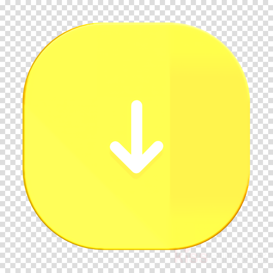 User Interface icon Down arrow icon